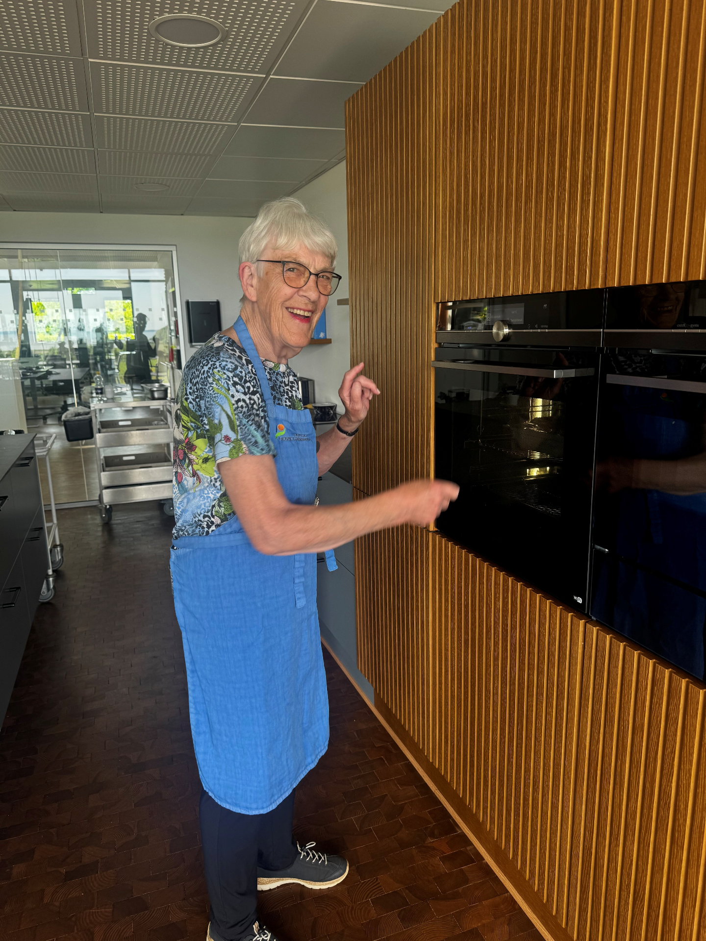 Frivillig i køkkenet på Hospice Djursland